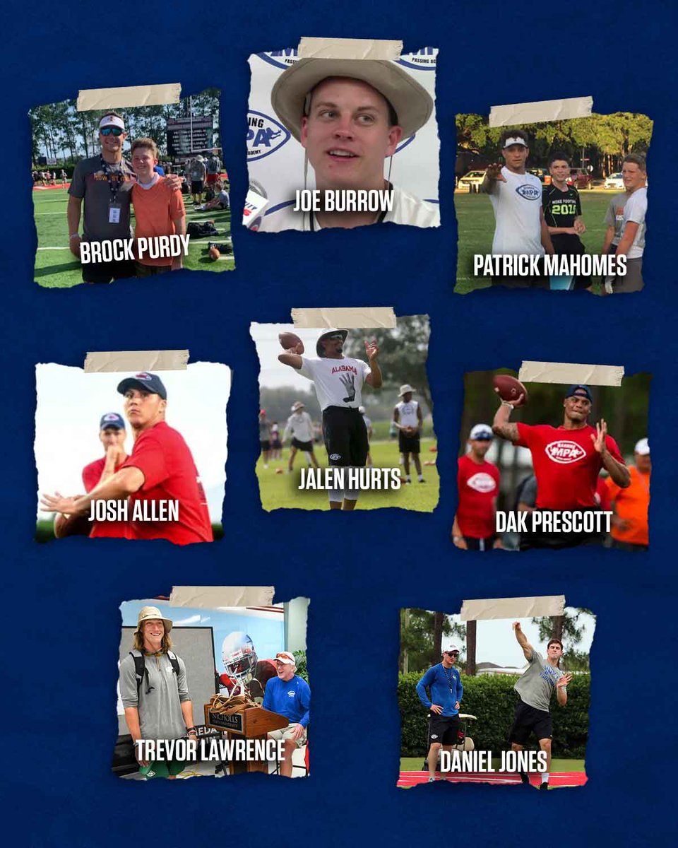 OmahaProd's tweet photo. All remaining playoff QBs run through Thibodaux, Louisiana. https://t.co/VHqwwPQZlw