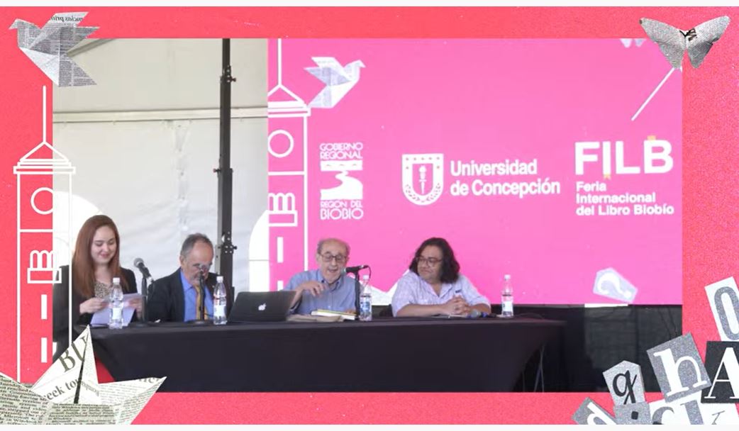 AUR_cl's tweet photo. SIGUE EN VIVO: En Feria Internacional del Libro Bío Bío #FILB, panel: "El #libro en Chile, las regiones y las #editorialesuniversitarias", expone: Director Ejecutivo #AUR y Ricardo Casas, Director Editorial @ULagosOficial, organiza @EditorialUdeC
➡️https://t.co/pwtBqBf3jy https://t.co/bnmqDMgRMz