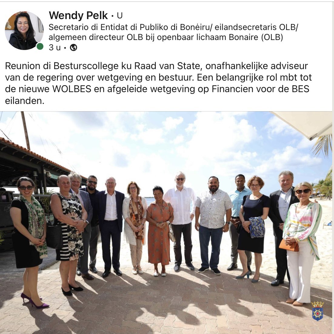 WendyPelk's tweet photo. Van 2026 nieuwe verhoudingen Rijk en Bonaire, Statia en Saba via WOLBES,FINBES en BBV BES. https://t.co/pIzttu6Fip