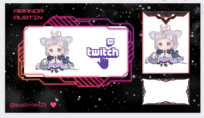 austinleo29's tweet image. How about this?

Do you want your twitch banners, overlay emotes, and logos to be designed????

Just dm and have some shots together in the portfolio. Scammers should stay away. No little time to waste. Just pure souls.

#twitchoverlaydesigned #anotherprojectdone #twitch