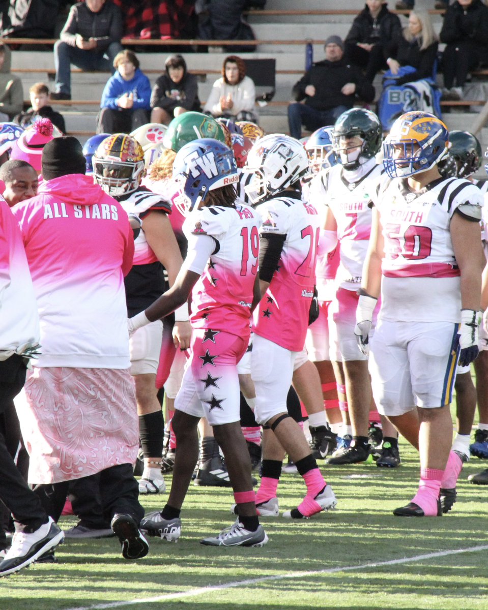 I was blessed with the opportunity to play one last game while honoring and supporting a great cause thank you <a href="/CleatsV/">CLEATS V CANCER H.S. FOOTBALL ALL-STAR GAME</a>