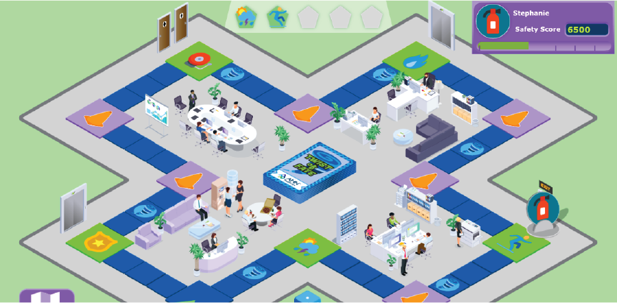 ELBlearning's tweet photo. Gamified workplace safety and emergency training? Find inspiration from this solution deployed by a leading healthcare workforce service provider for its team members. #customonboarding #stafflearninganddevelopment https://t.co/trruhLULOT https://t.co/iOLLVJTnWE