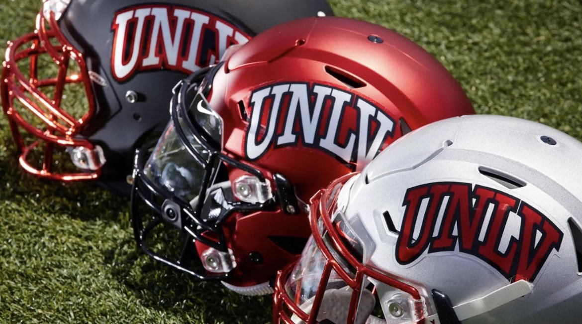 ridge_barker's tweet photo. I’m very grateful and blessed to receive my first D1 offer from the University of Nevada, Las Vegas! A big thank you to all of the coaches that believe in me and are helping me achieve my goals. @Mike_Scherer38 @CoachLedford @CoachKPark @ChrisRossLOJO @Coach_Lavender https://t.co/Z046YWopI8