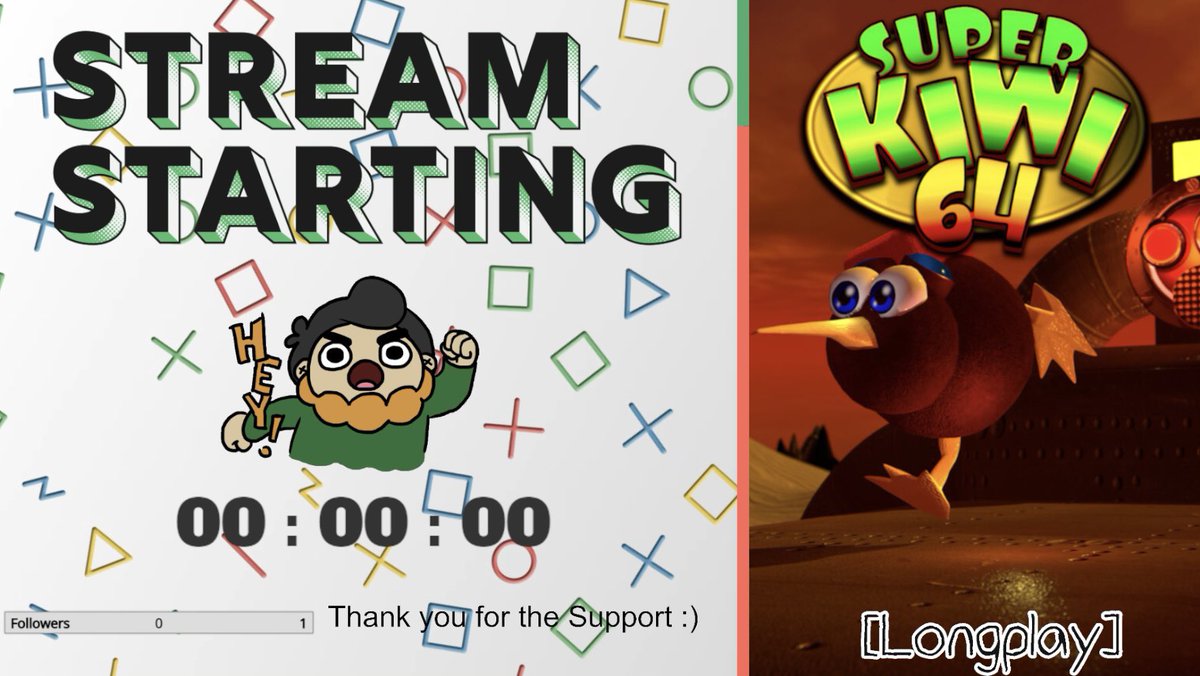 ocolinx's tweet image. Hey everyone:) 

I am back from a brief hiatus… (of about a year lol) going to be streaming Super Kiwi 64 and possibly another game on twitch.tv/faty_mcgee at 6:30 pm CT till probably around 8:30 pm CT 

Stop by and say hi :D