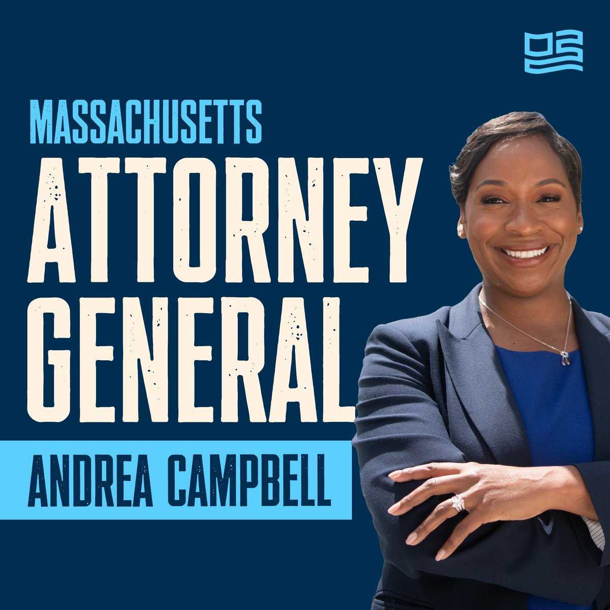 DemocraticAGs's tweet photo. History made. @AndreaForAG is officially Massachusetts’ Attorney General. 

Congratulations AG Campbell! https://t.co/V2B41NeQCF