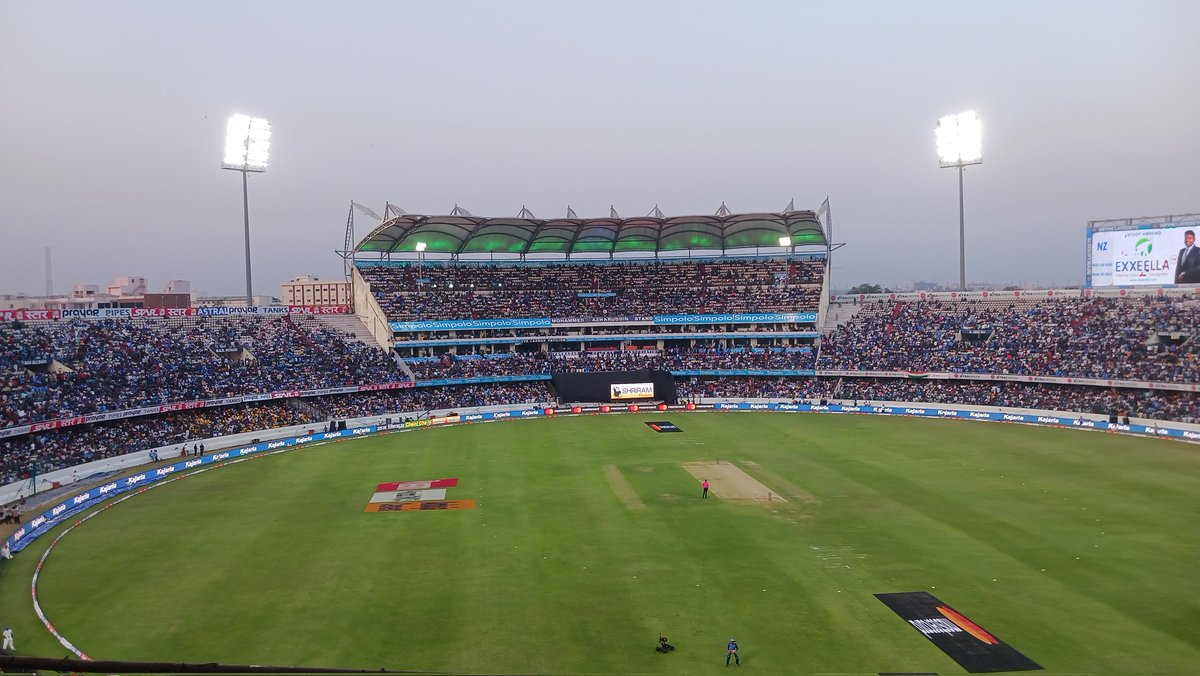 IamVgoud's tweet photo. @azharflicks ji, Thank-you for preparing such an amazing Track and outfield..
Great Atmosphere...
please bring us few matches for upcoming #CWC2023...to #RGICS
@BCCI ..Please ... #gill200 #INDvsNZ @ShubmanGill @mdsirajofficial https://t.co/HSucNeIz3v