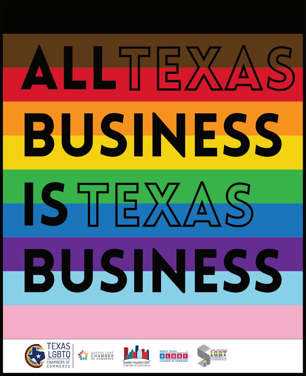 Texas LGBTQ Chambers of Commerce Day at the Capitol - February 14, 2023.

Day of advocacy to ensure our state stays open for all businesses.

Learn more and register to participate in person or virtually: business.lgbtchamber.com/events/details…

#lgbtq #community #business #lgbtbiz #atx