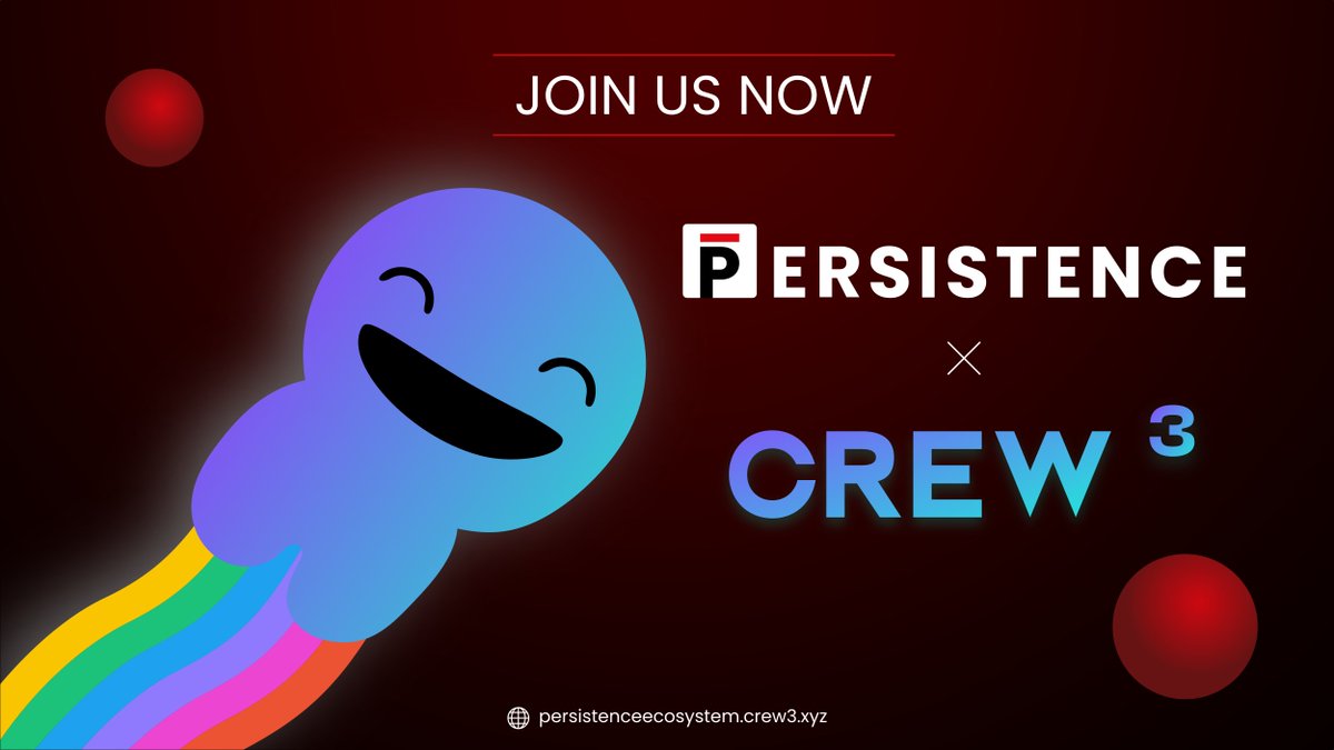 1/ Attention Persistence Community 📣 

Persistence has launched on <a href="/crew3xyz/">Kasih Sayang</a> where the first quests are already waiting for you! 🌈

This month, <a href="/dexter_zone/">Persistence DEX (Formerly Dexter)</a> is in the spotlight and $500 worth rewards are to be distributed amongst the top performers!

🌐persistenceecosystem.crew3.xyz/questboard