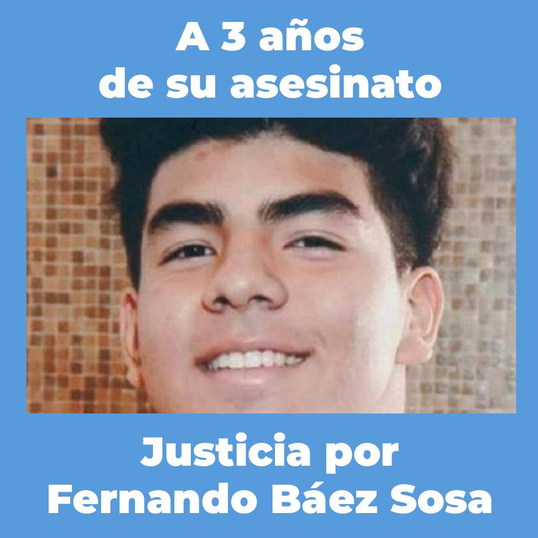 natisoutook's tweet photo. Es necesario unir esfuerzos y trabajar para que la violencia no sea una opción, para que la noche sea segura. Hay que desarmar la cultura que avala la violencia en la noche, que estigmatiza y mata. 

En este día, abrazo a su familia y amigos.

#JusticiaPorFernandoBaezSosa https://t.co/L4pWvvQmV2