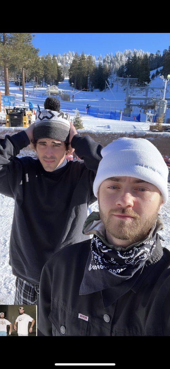 JackAndJack's tweet photo. Who’s tryna shred??? ❄️❄️ https://t.co/NzMT5wu7EK