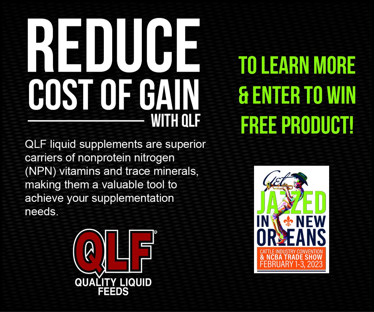 Missed us at the NCBA Tradeshow in New Orleans?  Don't worry click the link below to have one contact you and also sign up for a chance to win Ignite Tubs by QLF! #CattleCon23 
qlf.com