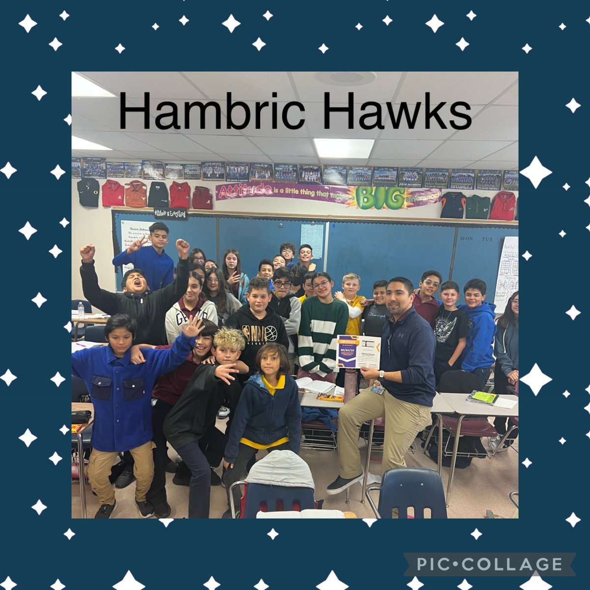 Tiffany Heras, M. Ed. (@theras_ci) on Twitter photo Challenge accepted ✔️ Mr.Oaxaca’s 6th graders hit the mark. 🎯 MP2 90/60/30 goal accomplished.#TeamSISD <a href="/CCrosse_CI/">Carmen Crosse</a> <a href="/JHambric_K8/">Hambric Newsflash</a> <a href="/adrian_estorga/">Adrian Estorga</a> <a href="/SISD_PK8/">Melissa Parham</a> Challenge accepted ✔️ Mr.Oaxaca’s 6th graders hit the mark. 🎯 MP2 90/60/30 goal accomplished.#TeamSISD <a href="/CCrosse_CI/">Carmen Crosse</a> <a href="/JHambric_K8/">Hambric Newsflash</a> <a href="/adrian_estorga/">Adrian Estorga</a> <a href="/SISD_PK8/">Melissa Parham</a>