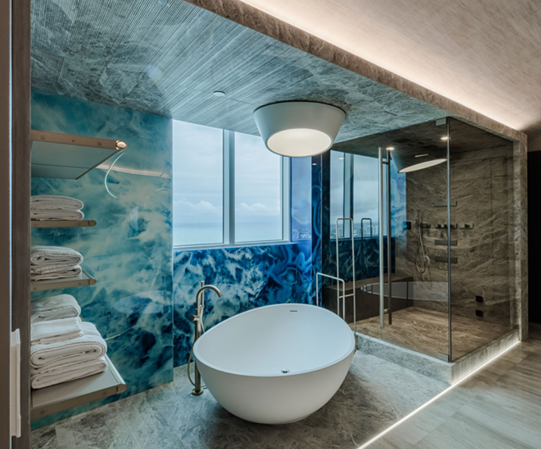 TimelessKitchDz's tweet photo. A8: Biomimicry!  This was an #nkba design competition award winner last year, so much biophilia included #KBtribechat #timelesskitchendesign https://t.co/BroFyNZIzO