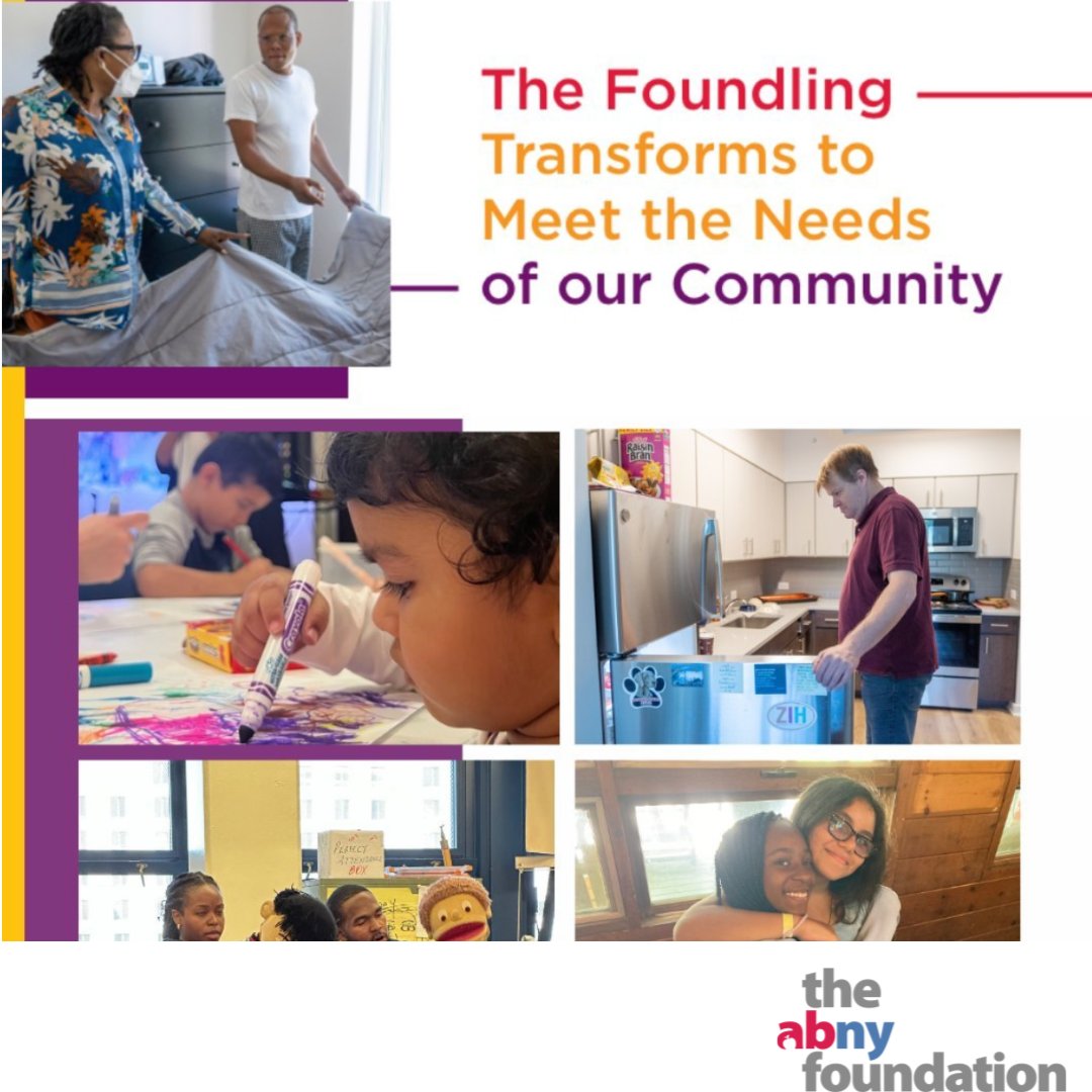 ABetterNY: The ABNY Foundation helps fund @TheNYFoundling  clinic which provides treatment and mental health care for uninsured children and families who might otherwise not be able to get the expert, effective care they need to emerge resilient from the…