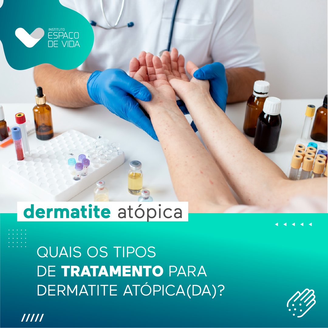 iEspacodeVida's tweet photo. Você sabe quais são os tipos de tratamento para a dermatite atópica? 

👉🏻Corticosteroides tópicos;
👉🏻Tópicos não esteroides;
👉🏻Medicamentos biológicos.
 
No nosso site você encontra informações mais detalhadas sobre os tipos de tratamento da D.A, acesse: https://t.co/fiDJoQOqgW https://t.co/IxOpnxDRvu