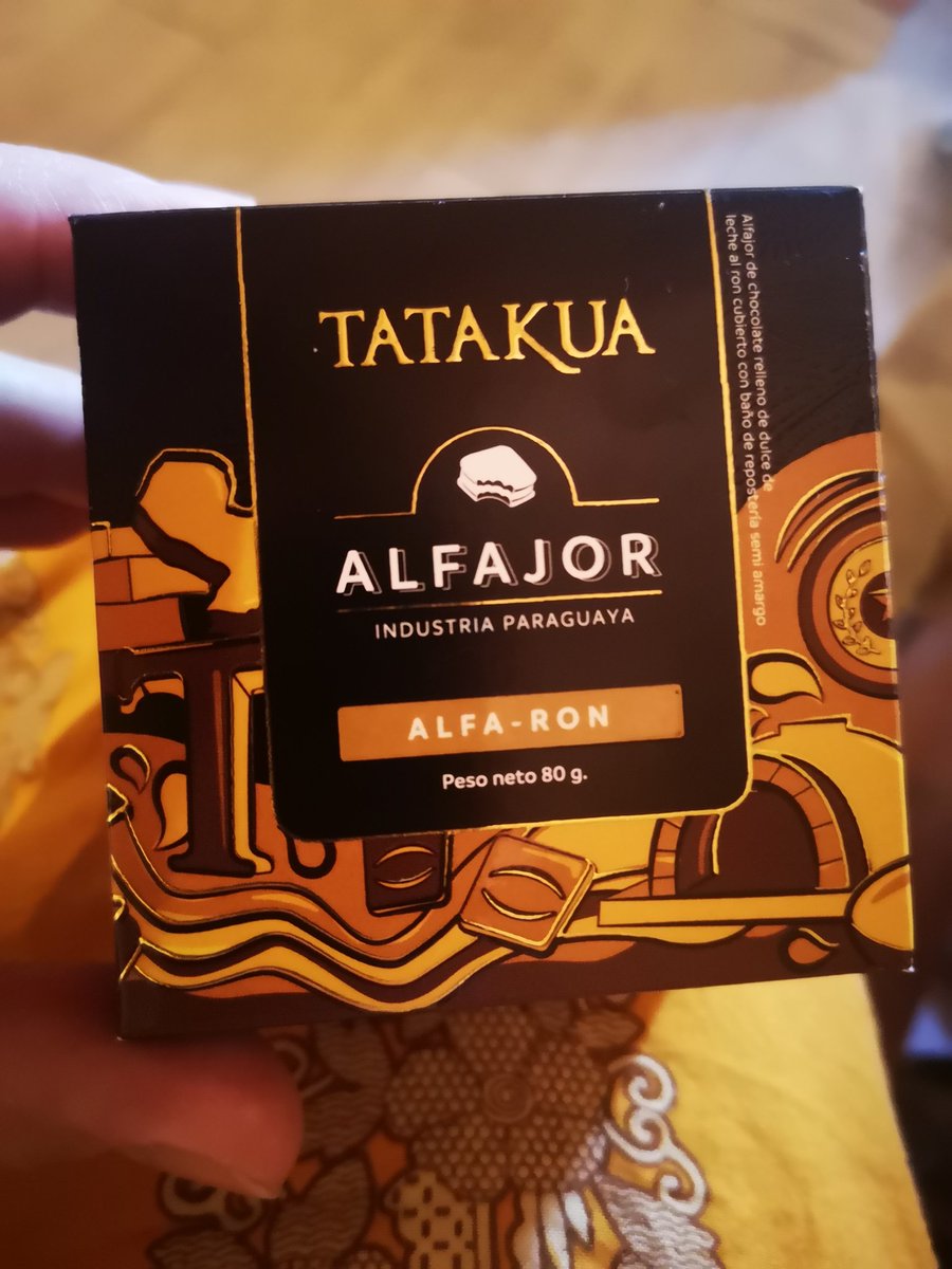 nancyovelar7's tweet photo. Porque las cosas bien hechas hay que decirlas, este alfajor Tatakua es de lo mejor y es paraguayo. ❤️👌
No tengo idea quienes lo hacen, pero felicitaciones! 🙌🇵🇾
Hetereíntema! Aguije! https://t.co/GlKz0vkI4A