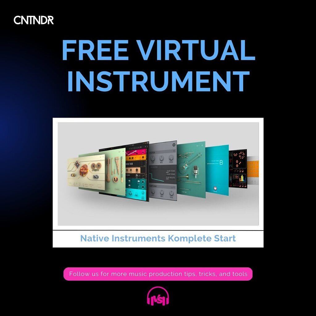 Free Virtual Instrument: @nativeinstruments Komplete Start bundle is amazing! This free virtual instrument collection from Native Instruments packs a punch and gives you the tools you need to get your music out into the world. This free starter kit is pa… instagr.am/p/Cnka6_ay4W_/