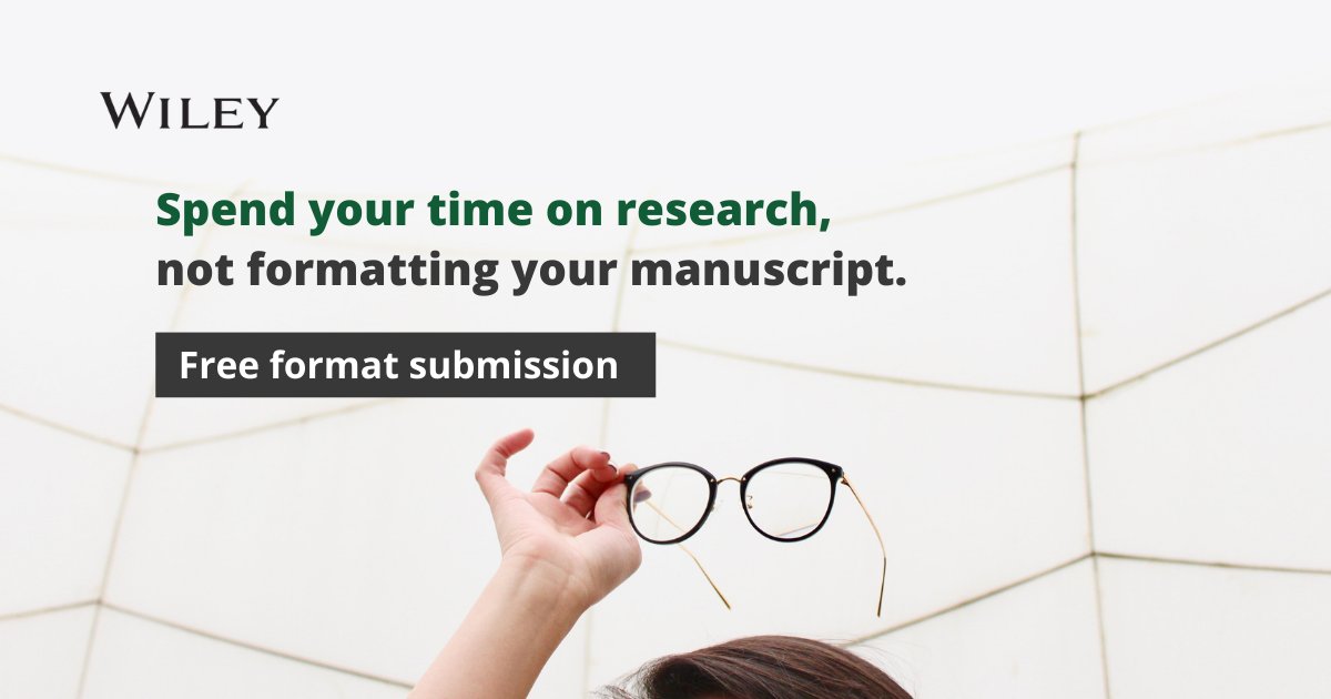 WileyBrainPsych's tweet image. Submit to Epilepsia Open in the format of your choice with #FreeFormat. ✍️

Learn more now: ow.ly/novW50MuebB

@EpilepsiaOpen @IlaeWeb