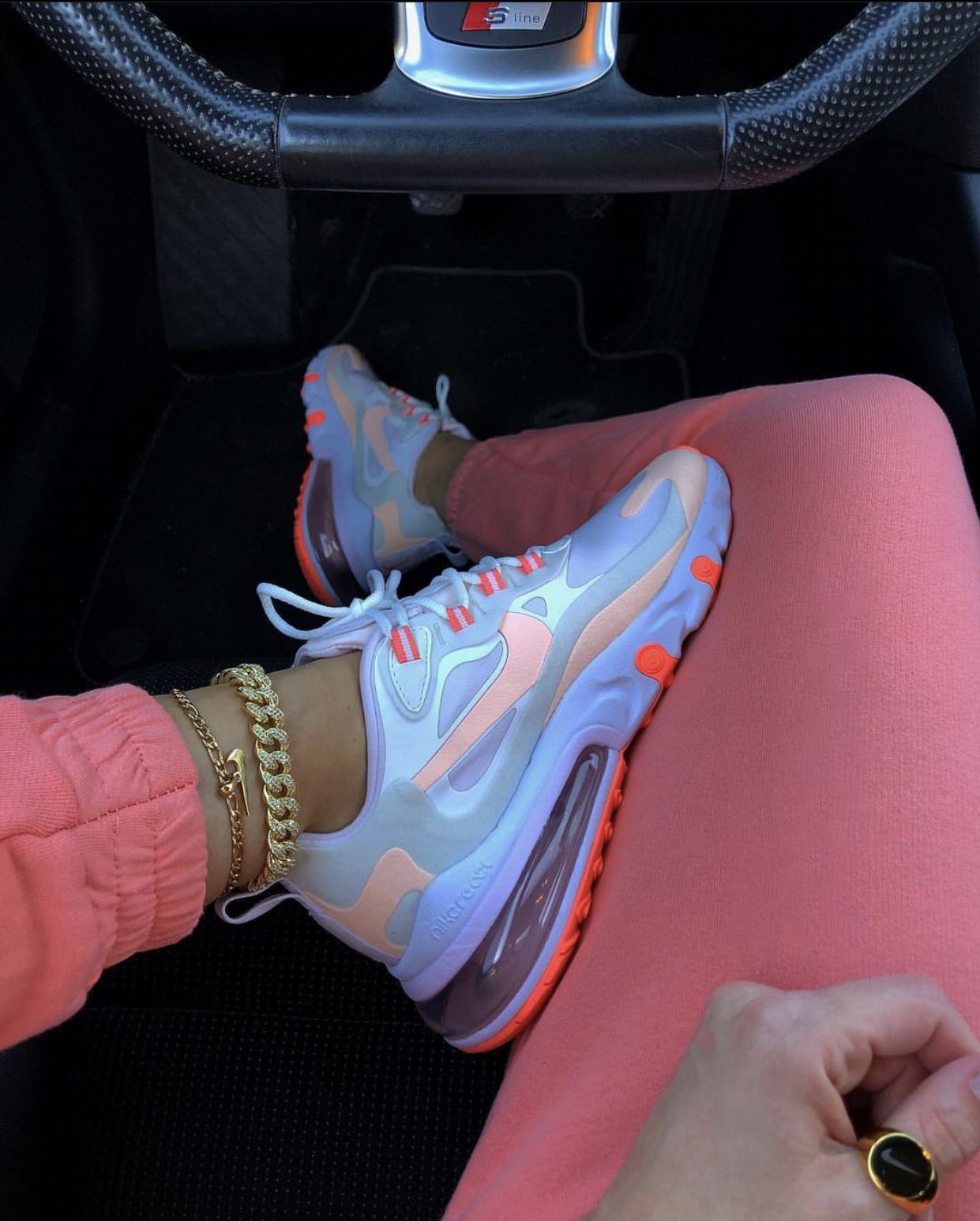 Air max shop 270 rose bleu