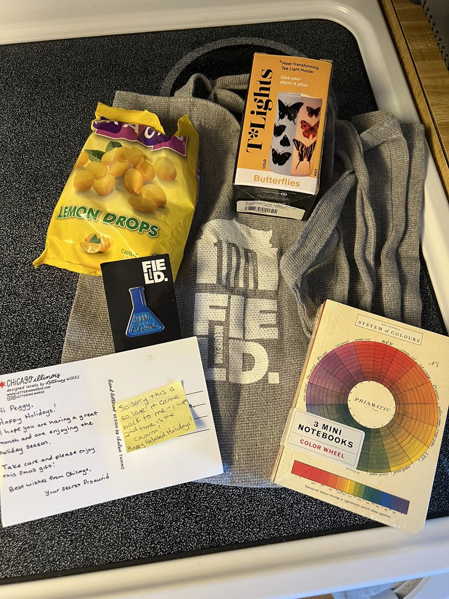 Thank you to my #secretpisaurid for this bounty! Sorry they made you send it twice 😂