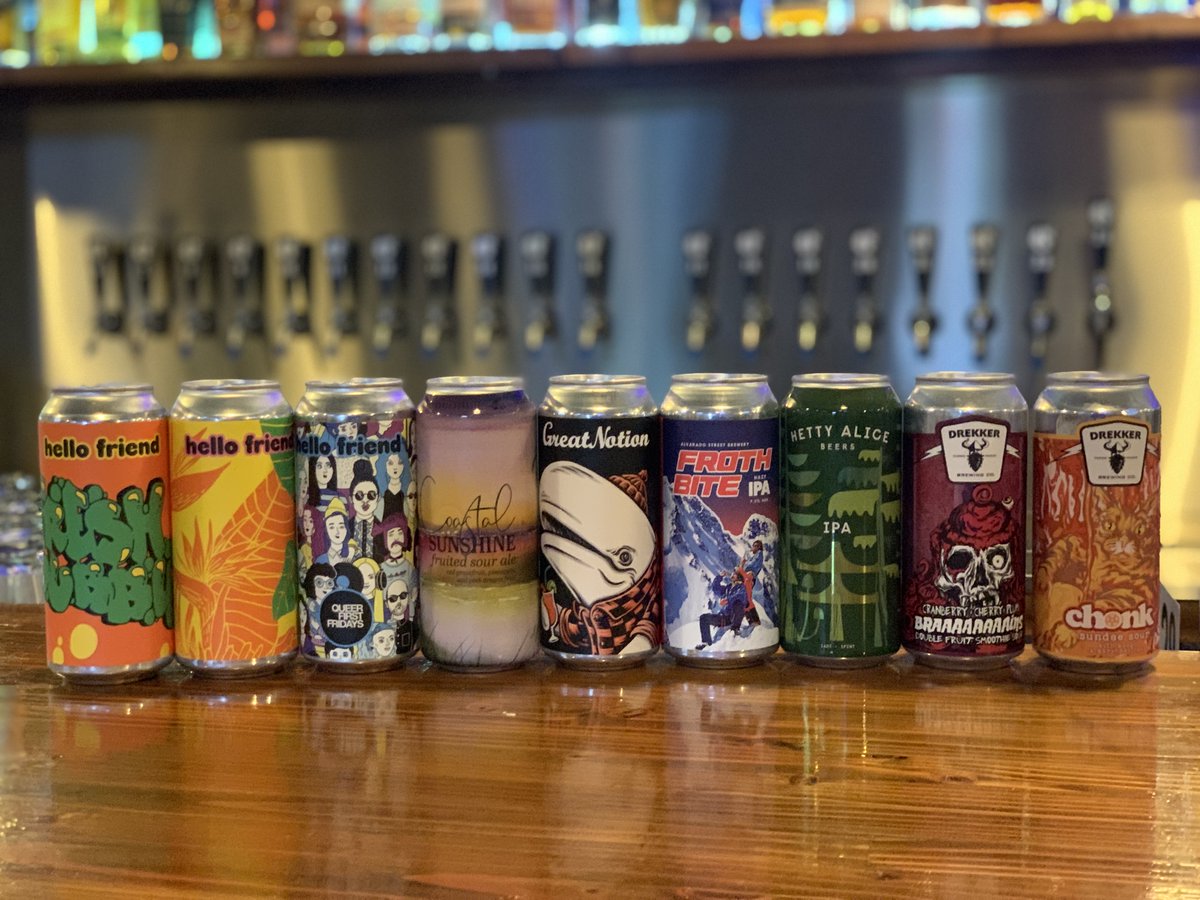 New BEER ALERT from some great breweries!  Cheers  <a href="/GreatNotionPDX/">Great Notion Brewing</a> <a href="/DrekkerBrewing/">Drekker Brewing</a> <a href="/HumbleForager/">Humble Forager</a> <a href="/hill70538_/">AlvaradoStBrewery</a>  Hetty Alice Beer, Hello Friend Beer.