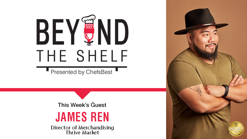 chefsbest's tweet photo. Are you all caught up with Beyond the Shelf? Last week, we spoke with James Ren of @thrivemarket about their eCommerce platform’s selection of over 5500 health &amp; sustainability-conscious products. 

Now streaming wherever you get your episodes: https://t.co/VlYHwNdhbF https://t.co/6cPVGoeJ3N