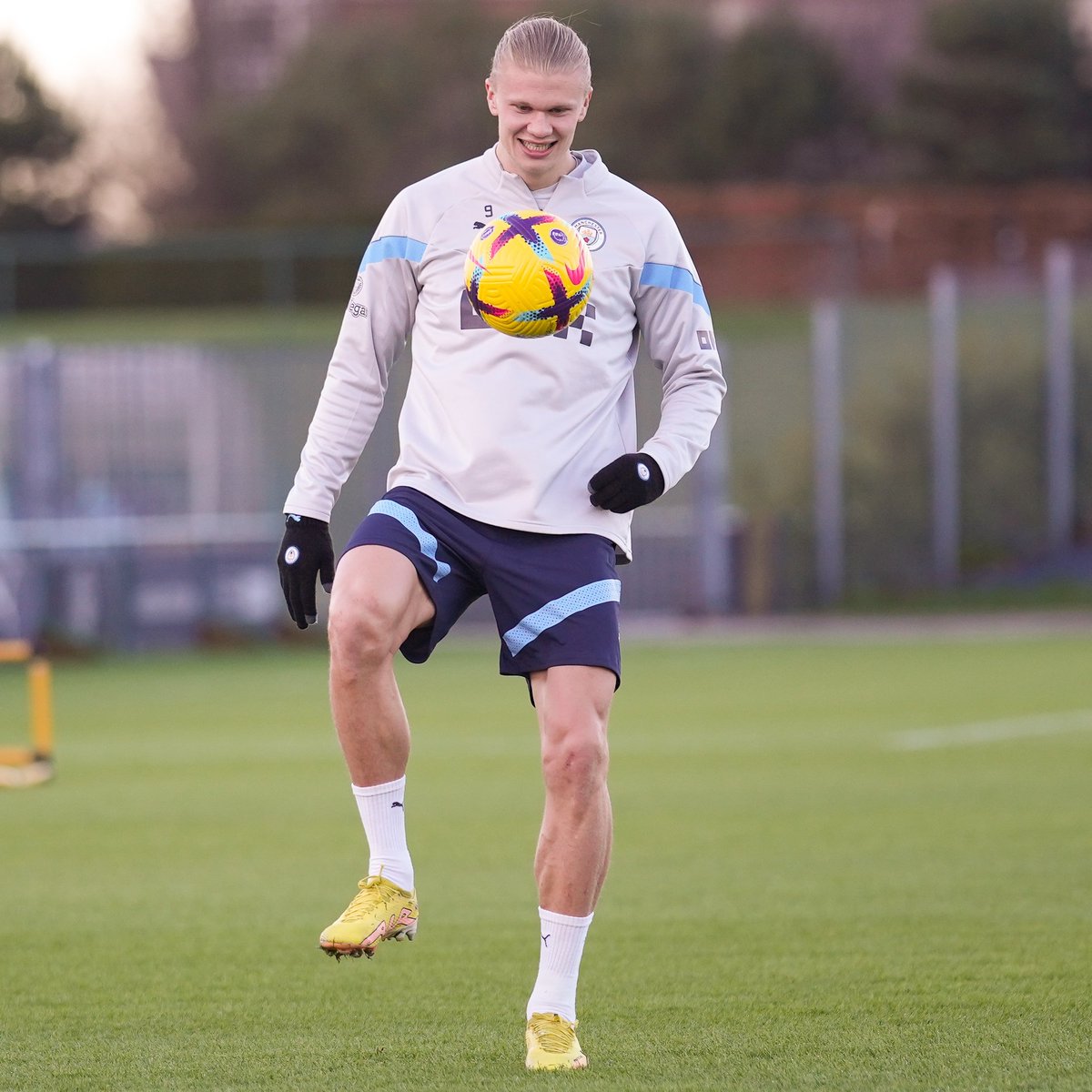 Positive spirit! 🔵 #mancity