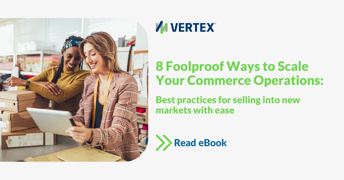 Companies are focusing more on #eCommerce initiatives to help accelerate business. Does your eCommerce strategy support an increase in volume in 2023? Read this eBook for 8 ways to scale your commerce operations: bit.ly/3GNTMh3