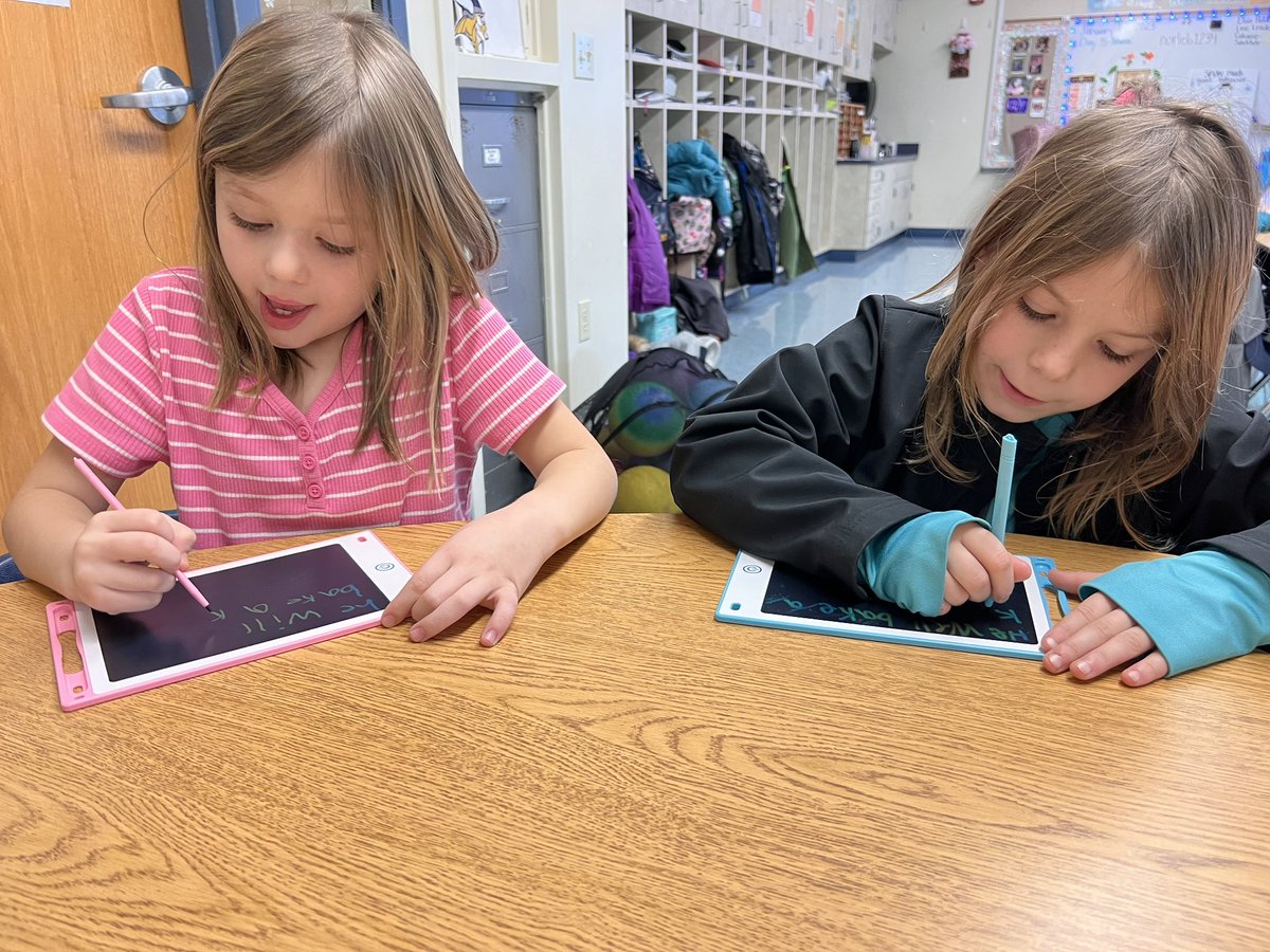 Loving our new writing pads for small group!✍️