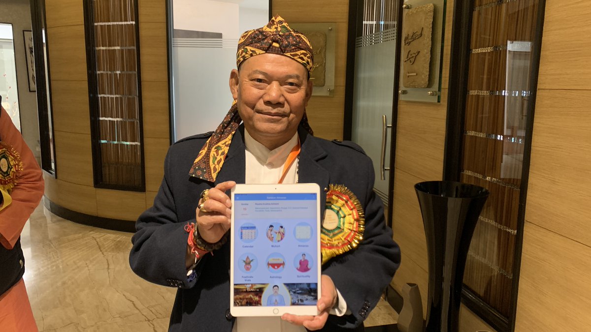 Dr Prabhu Darmayasa, World Hindu Federation, 
inaugurated Sanatan Panchang 2023 App (English Almanac) in Indonesia.

Available on Android &amp; iOS

Languages: Marathi I Hindi I English I Kannada I Tamil I Telugu I Gujarati

Download now:
sanatanpanchang.com/download-apps/