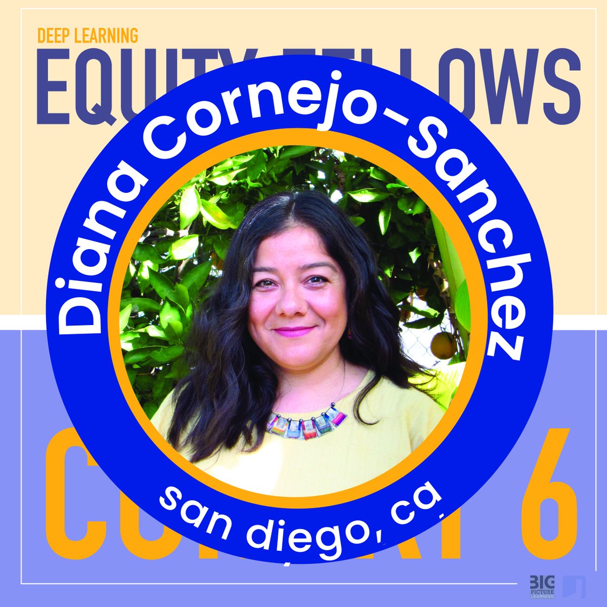Please join us in welcoming <a href="/dianalamaestra/">Diana Cornejo-Sanchez, Ed.D</a> as a member of <a href="/EquityFellows/">Equity Fellows</a> Cohort 6! You can meet Diana and fellow cohort members here: equityfellows.org/apps/pages/ind… cc: 
<a href="/IntlsNetwork/">Intls Network</a> <a href="/hightechhigh/">High Tech High</a>