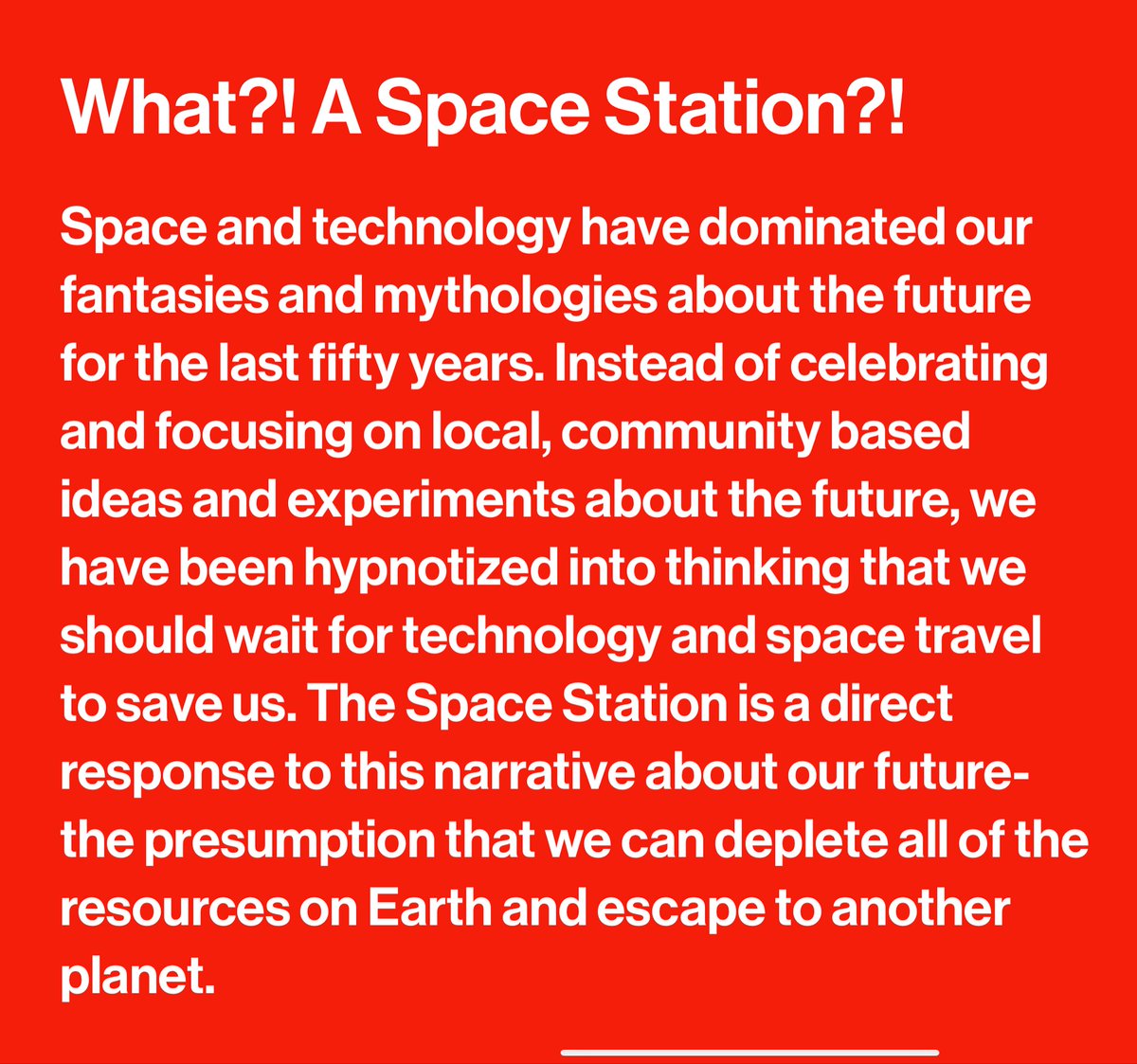 A space station by <a href="/kairosfutura/">Kairos Futura</a>, why?

 #nairobidesignspaces #circulardesign