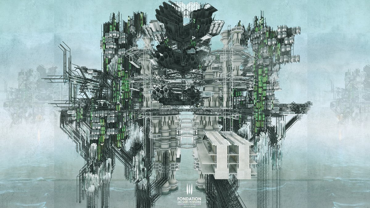 FondationJR's tweet photo. #Jour7 LE PRIX COUP DE CŒUR DE LA PROMO 2022 DANS LA CATEGORIE ARCHITECTURE ET INNOVATION POUR LA MER 

Le projet « To Mother Nature”, imaginé par un chercheur architecte singapourien Benedict Tan. 
Dernier lauréat de la Promo 2022. 
#architecture #design https://t.co/frijhNKeTg