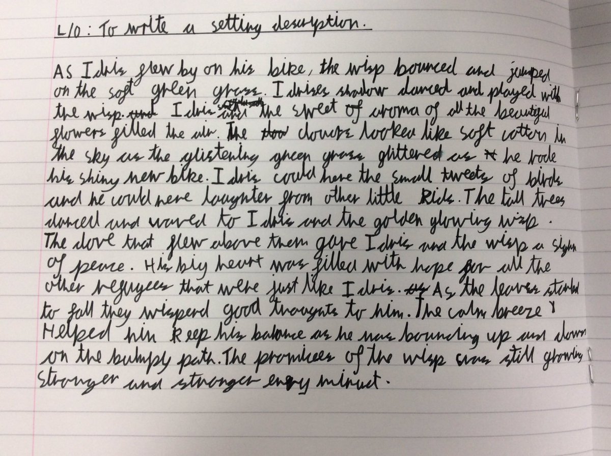 BandBschool's tweet photo. @BandBschool Team Foss finished off their writing around Wisp A Story of Hope with some beautiful writing. Thank you  @ZanaFraillon. @eboractrust #bandbwriting https://t.co/xUUsRF10KN