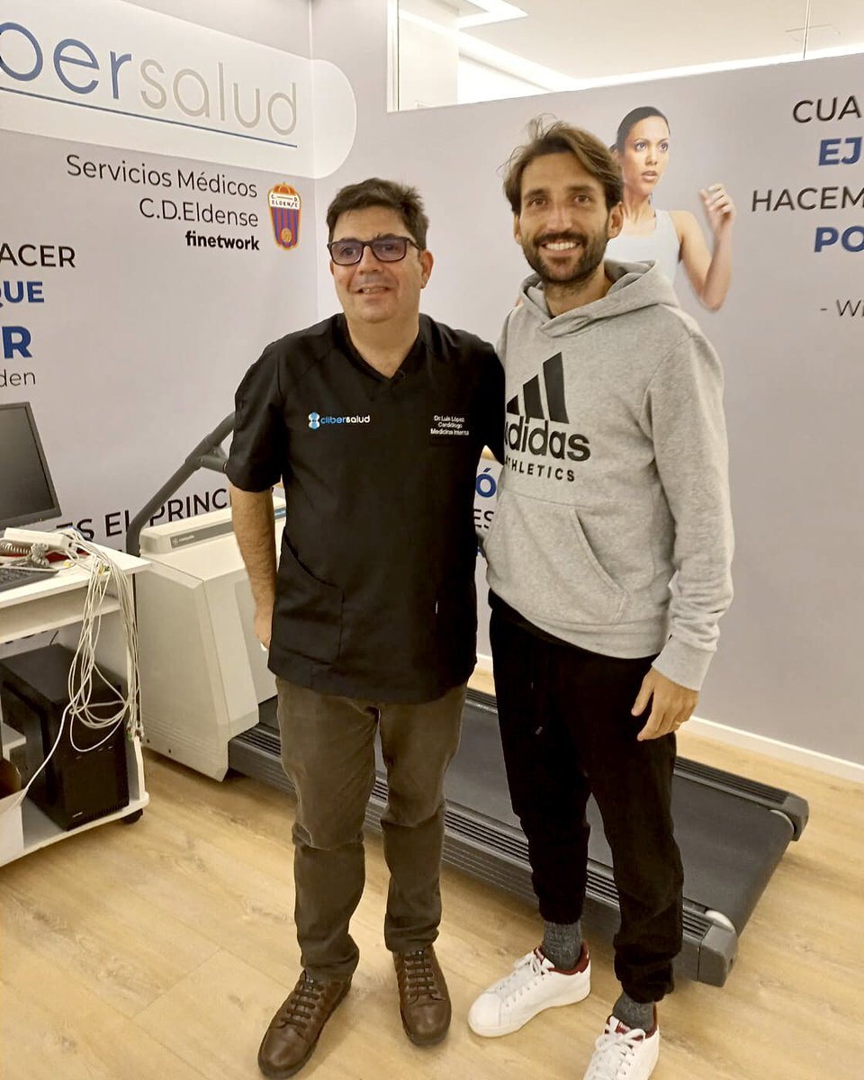 CD Eldense SAD (@cd_eldense) on Twitter photo 🏥 <a href="/JoelJorquera7/">Joel Jorquera Romero</a> y <a href="/alebernal25/">Ale Bernal Carreras</a> han pasado revisión y pruebas médicas en los Servicios Médicos del #CDEldense de <a href="/Bernafisio/">Clibersalud Elda</a> 👨🏻⚕️
✅ ¡Listos para el #RealUniónEldense! 🏥 <a href="/JoelJorquera7/">Joel Jorquera Romero</a> y <a href="/alebernal25/">Ale Bernal Carreras</a> han pasado revisión y pruebas médicas en los Servicios Médicos del #CDEldense de <a href="/Bernafisio/">Clibersalud Elda</a> 👨🏻⚕️
✅ ¡Listos para el #RealUniónEldense!
