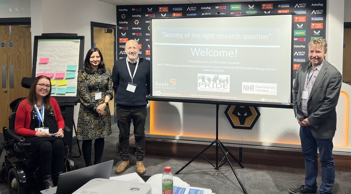 MPFTResearch's tweet image. Thank you to everyone who attended the @MPFTResearch PRIDE (#PublichealthResearch Innovation anD engagement) Project Team&apos;s &apos;Developing #ResearchQuestions for #PublicHealth&apos; workshop at today&apos;s @ADPHUK WM Conference! We had a great day with fantastic input from all who took part!