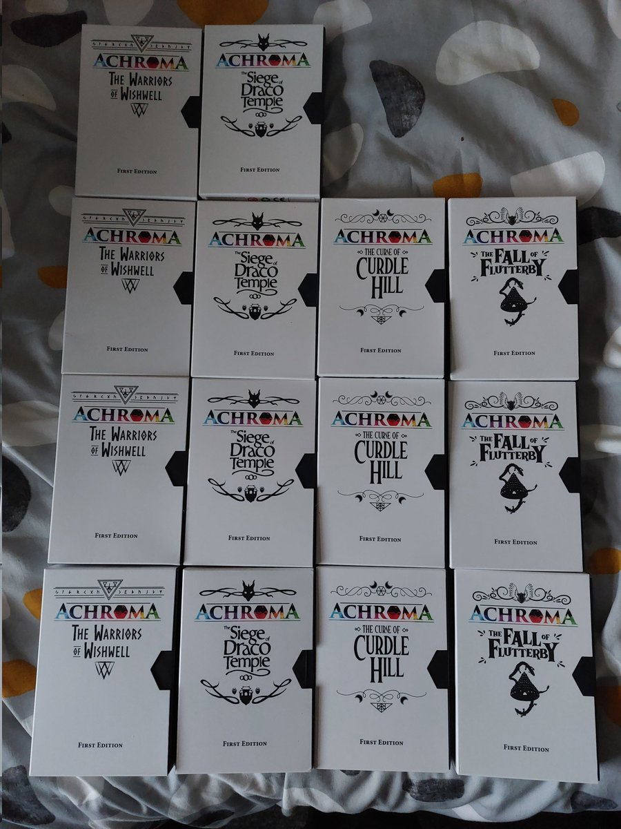 Osjiwarrior's tweet image. All the @achroma_game decks arrived, excellent way to brighten up my week! Now that I have them all, I'm in for a fun weekend! :P

#achromacardgame #achroma