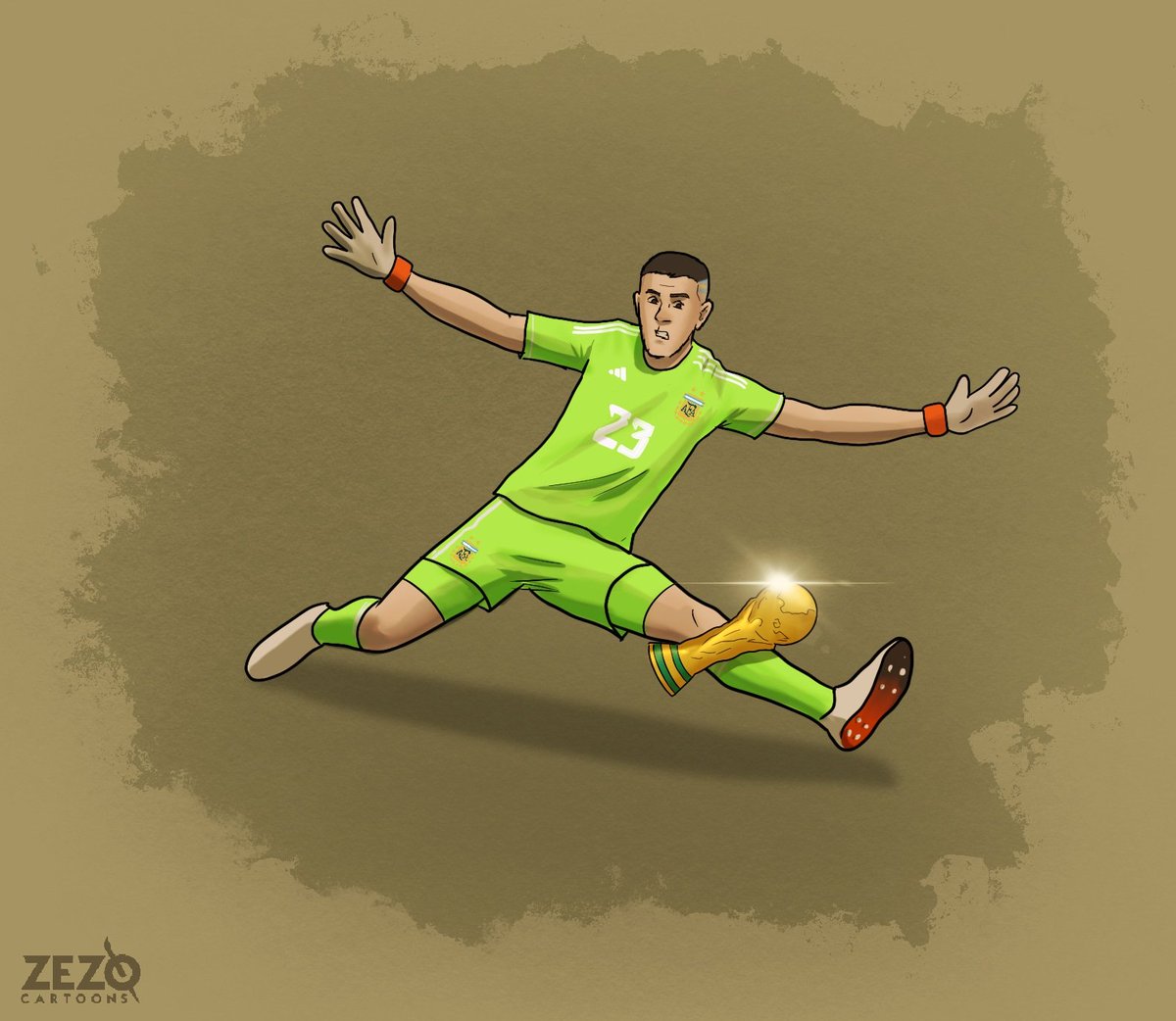ZEZO_CARTOONS's tweet photo. One month ago today 🥰😍❤️🇦🇷 https://t.co/OmeL6PFmGa