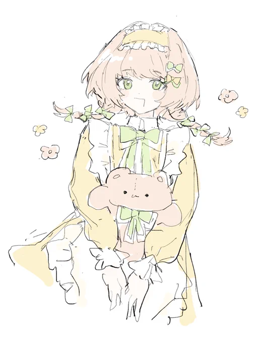 友達がうちの子描いてくれたLove… 
