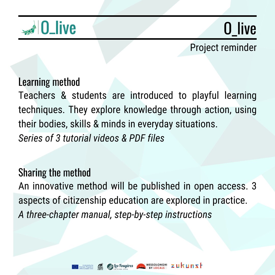LaTranspla's tweet photo. The @O_live2023 project continues this year!
🙌 Read about the project and future events to come! https://t.co/Z5UkXNgEsq
