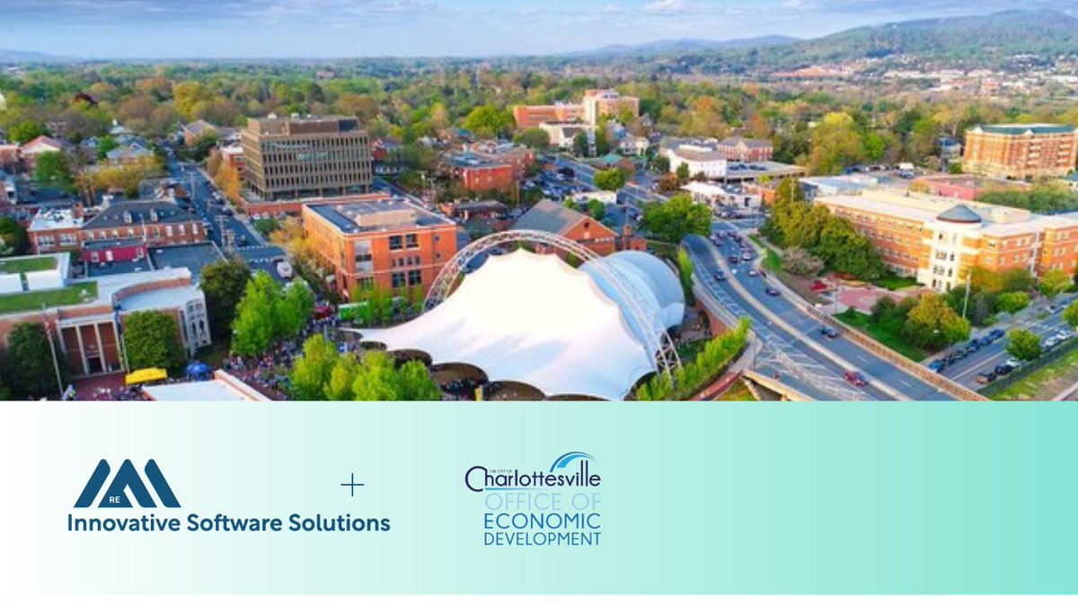 Our CEO is joining a distinguished Steering Committee of leaders from the City of Charlottesville that will help create an inventive five-year Economic Development Strategic Plan. #community 😊  
 
Follow us for updates: <a href="/RE_ISS_Dev/">Innovative Software Solutions</a>