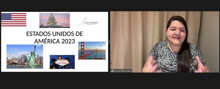 DiplomadoVinos's tweet photo. Ayer tuvimos la sesión de estudio de los vinos de Estados Unidos, con la participación Laura Santander, vocera nacional de los vinos de Oregon y Whasington. Una sesión muy enriquecedora de las American Viticultural Areas. 
#diplomadovinosonline #sommelierlife #vinosusa #wineava https://t.co/rt2iUs2af6