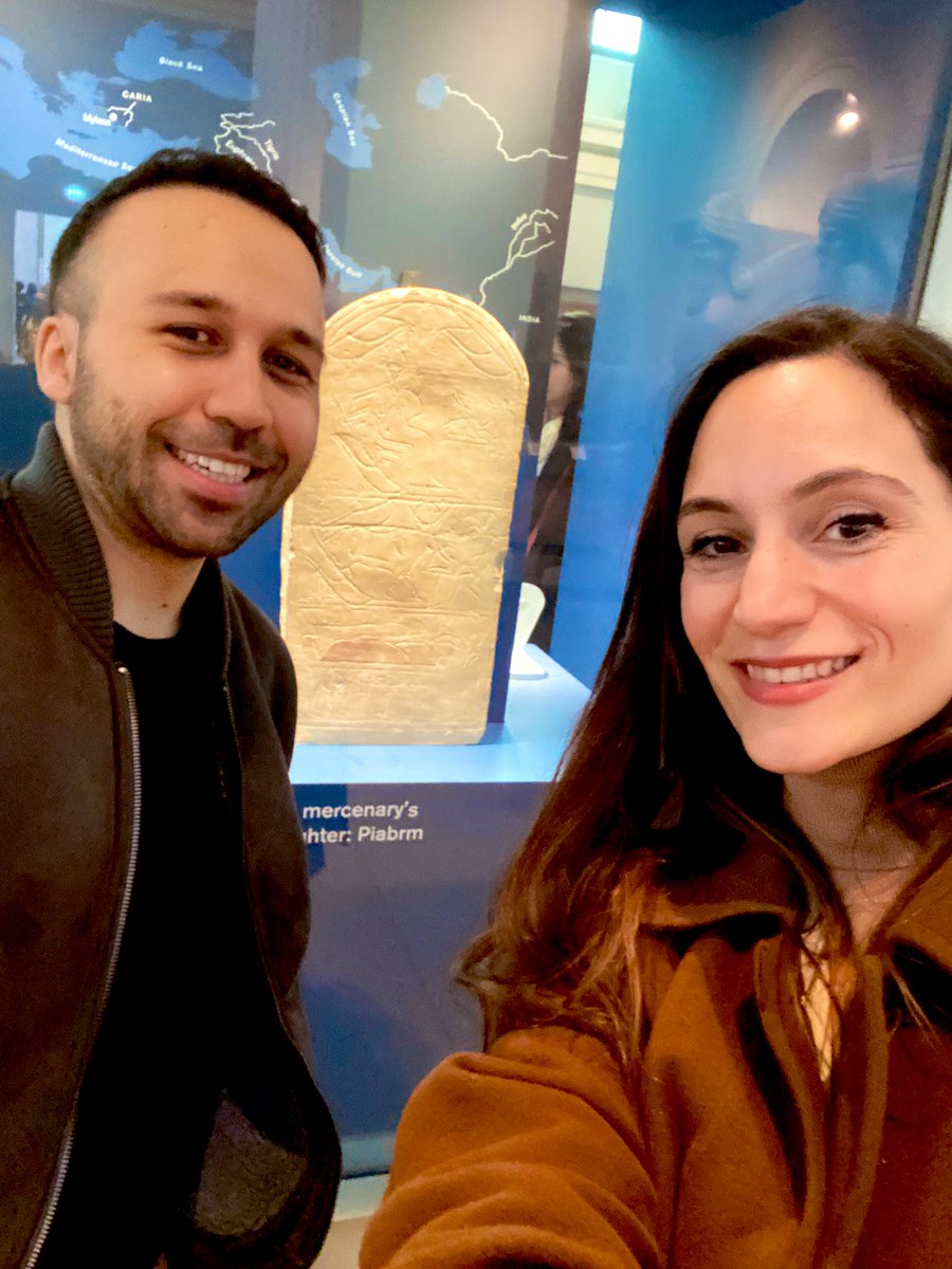 Fun with <a href="/SammyBroly/">Sammy Broly - سامي برولي</a> today at the <a href="/britishmuseum/">British Museum</a> on until end of February #FourLivesDisplay <a href="/nouddlez/">Nada Sabet</a> <a href="/AppliedStories/">Applied Stories</a> <a href="/abdulrazzak/">Hassan Abdulrazzak</a> <a href="/finkennedy/">Fin Kennedy</a> #voiceover #ancientegypt #london