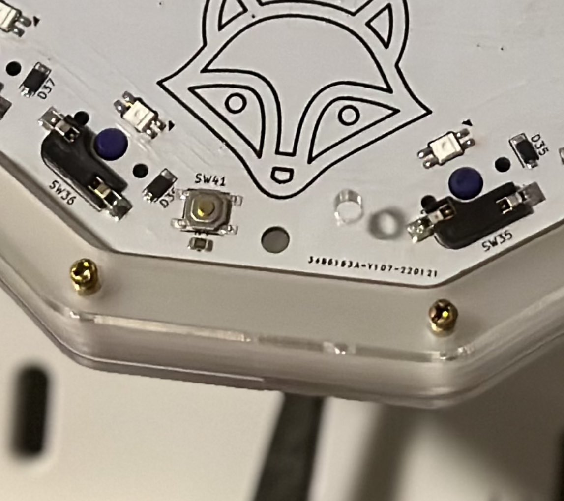 deanbot88's tweet photo. Ignore flipped bottom acrylic layer 😅 https://t.co/LpOecYwOO0