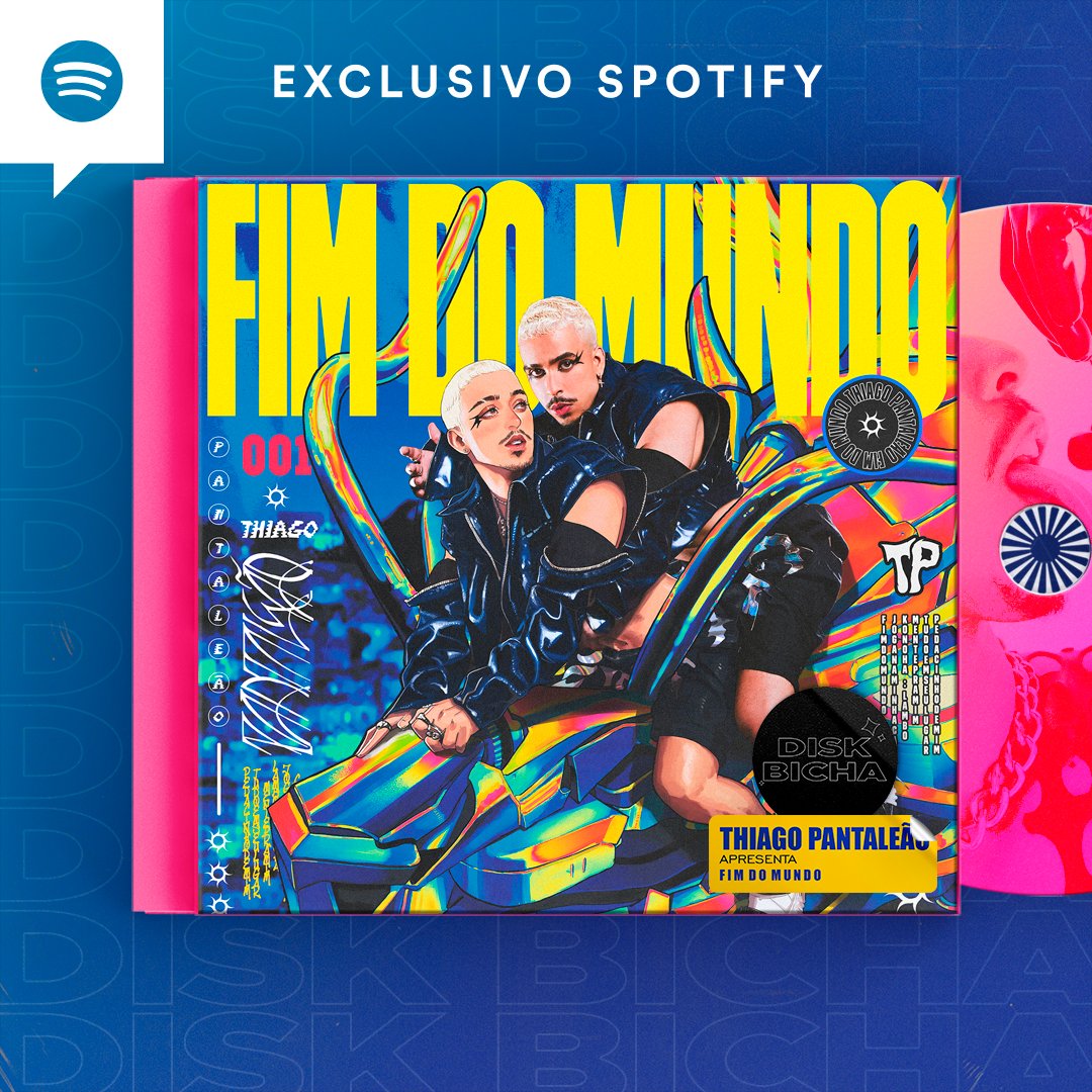 DiskBicha's tweet photo. Já ouviu o álbum "Fim do Mundo"? Entrevistamos @thiagoPantaleao e ele nos contou tudo, faixa por faixa, sobre o seu primeiro álbum de estúdio.

Ouça: https://t.co/mGAMMomYS6 https://t.co/I49w8SWW7C