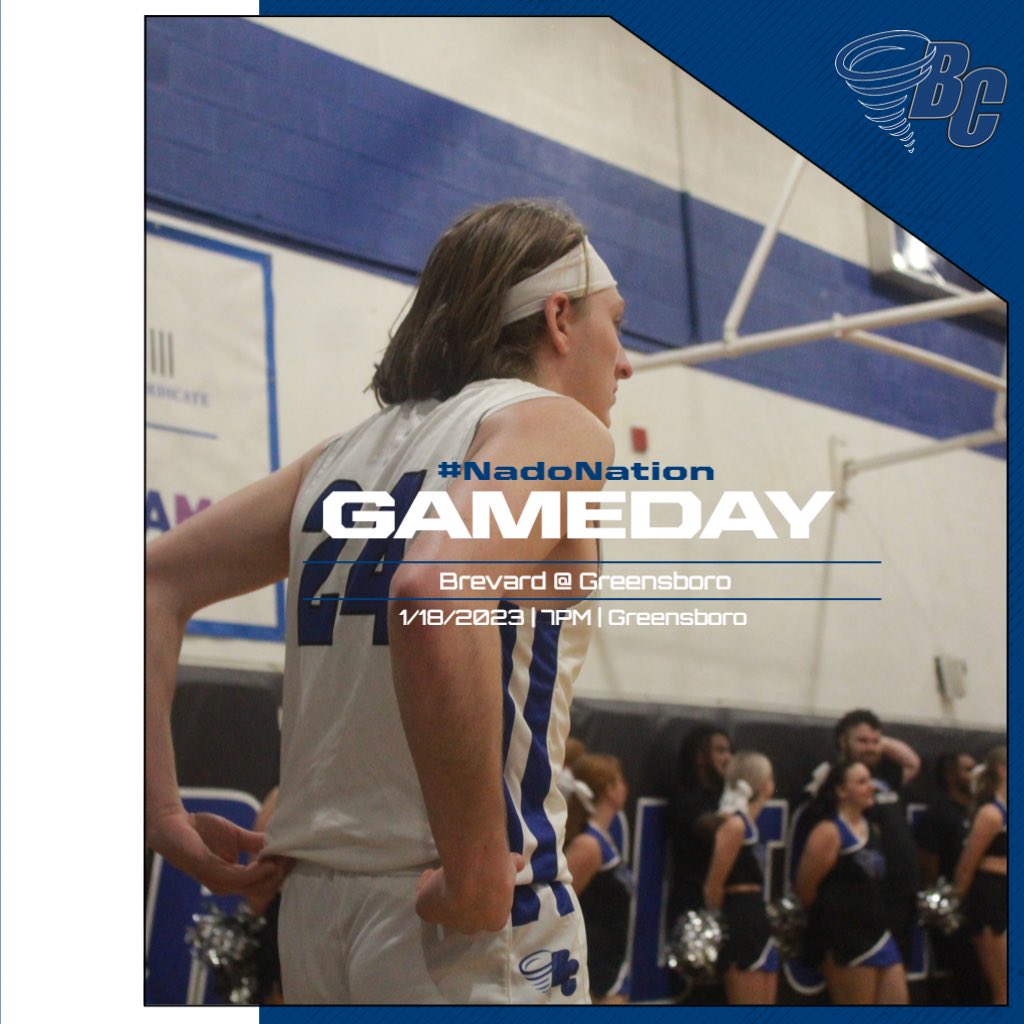 BrevardMbb's tweet photo. 🚨GAMEDAY🚨 

Another pivotal conference game. Our guys are back on the road as we take on The Pride of Greensboro College. 

🆚 Greensboro College
📍 Greensboro, NC
⏰ 7 PM
📺 https://t.co/US3AVEHjcY

#NadoNation https://t.co/KhaxDFaa7O