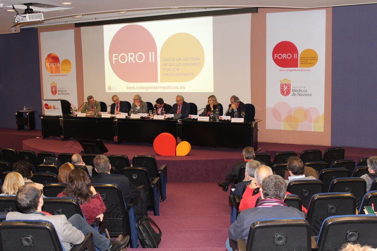 MedenaColegio's tweet photo. ¿Tienen futuro los sistemas públicos de salud? 
En el #IIForoCOMNA con @TomasCoboCastro, presidente @CGCOM_Esp, @dosanz10 vocal nacional de médicos jóvenes, @TomasToranzo1 presidente @cesm_sindicatos, @CarinaEscManero presidenta  @pacientesPOP y @CuberoPaulino tesorero @facme_es https://t.co/LaagXPUUL4