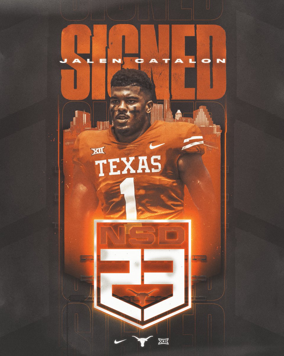 Officially a Longhorn!

Welcome to the family <a href="/jcatalon27/">Jalen Catalon</a> 🤘