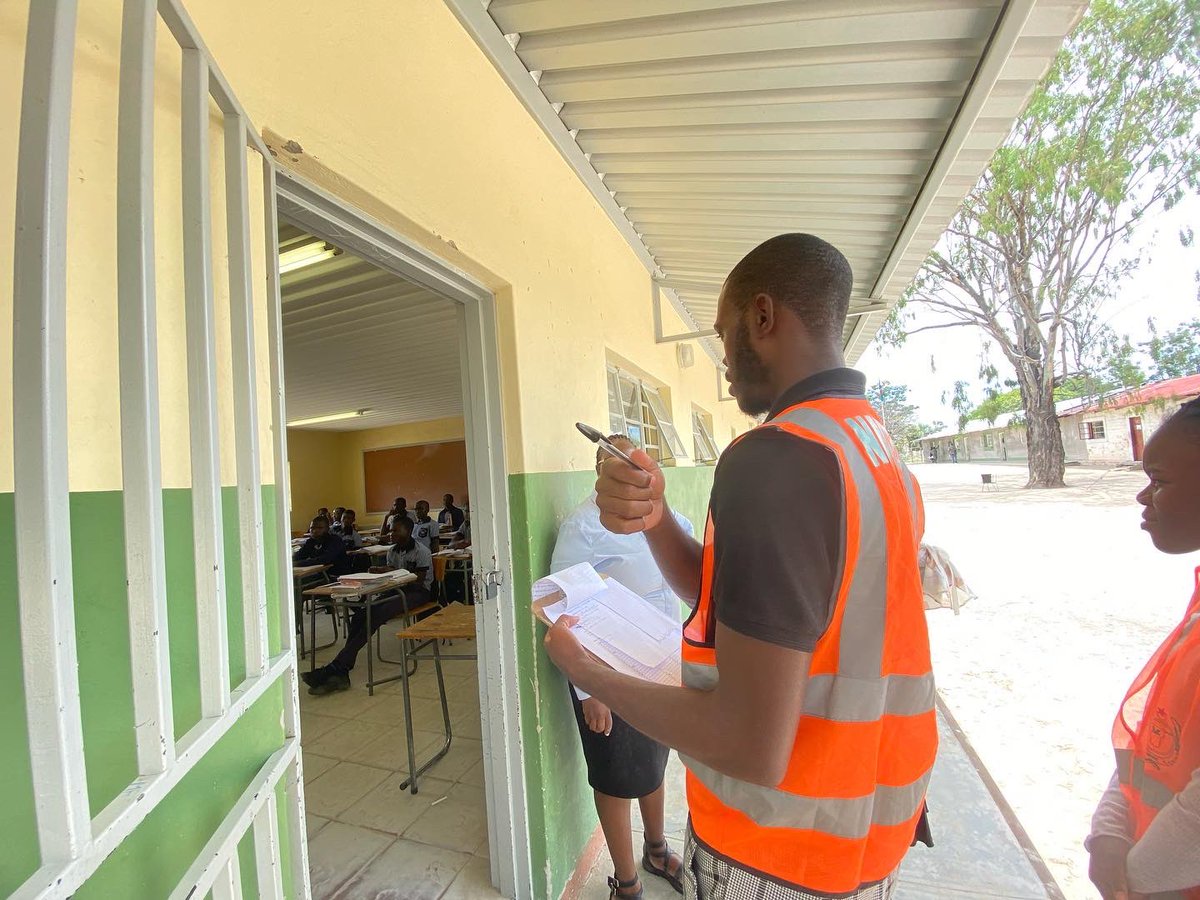 NANSONational's tweet photo. NANSO continues to foster the agenda of access to quality education for every Namibian Child.  In the Ohangwena Region, the leadership assessed the readiness of a few schools, and met with the Education Directorate to discuss the state of education in the region. https://t.co/sGnSus0BtE