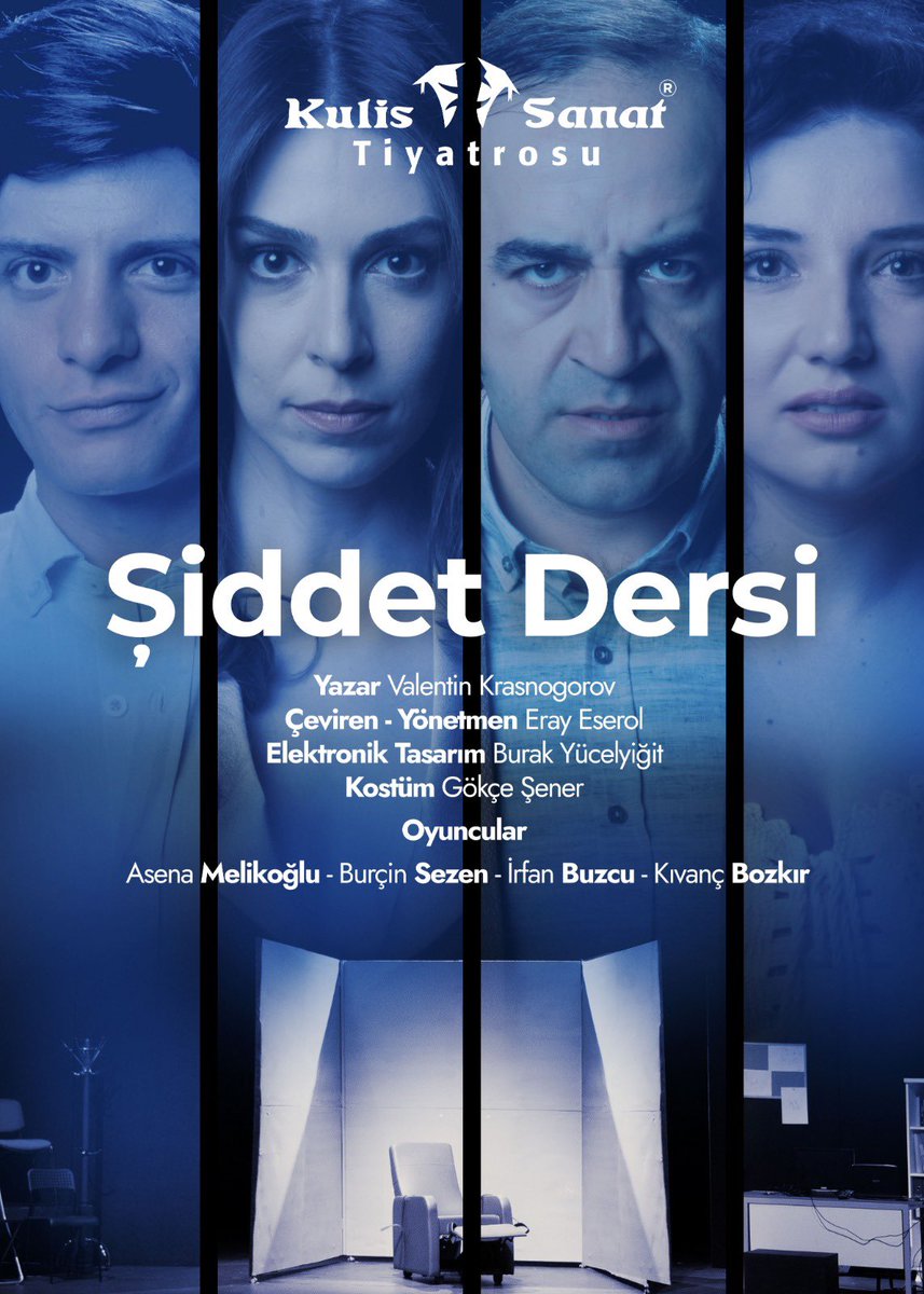 Yarın Akşam “Şiddet Dersi” ni kimler izlemeye geliyor? ⚡️ Voltajımız yüksek söylemedi demeyin! Çankaya Sahne’ye saat 20.00’de bekliyoruz efenim🎭 #şiddetdersi #kulissanat #çankayasahne